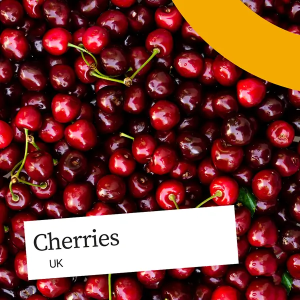 Image of UK cherries distributed by United Fresh