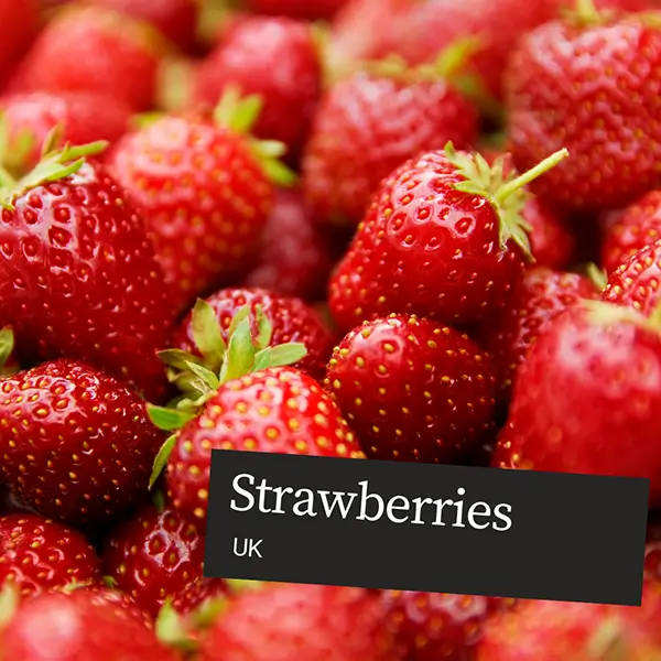 Image of UK strawberries distributed by United Fresh